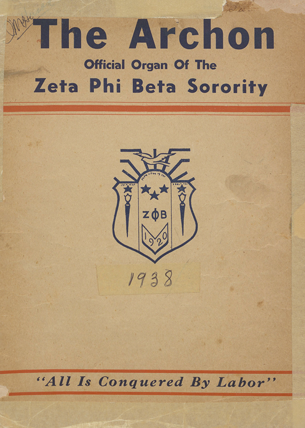 The Archon 1938 Cover