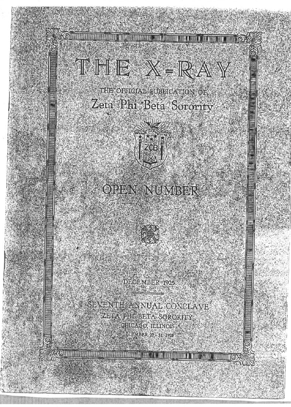 The XRay Winter 1925